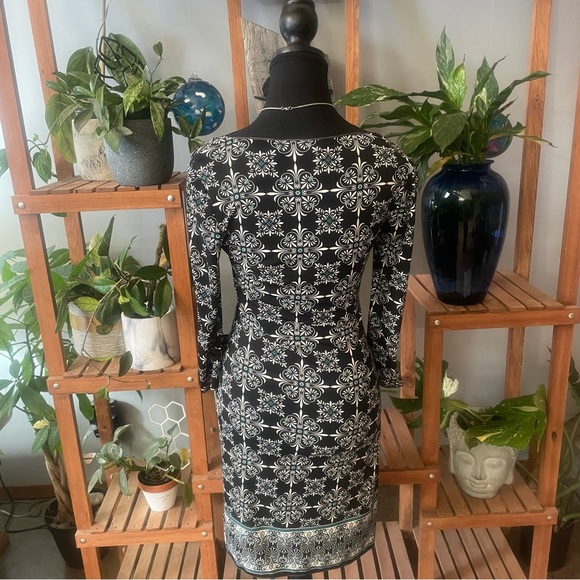 Max Studio Chic Midi Dress with built in side tie detail - Picture 5 of 7